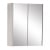 Prestige Arc 2-Door Mirror Bathroom Cabinet 600mm H x 500mm W - Matt Cashmere