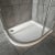 Prestige Foundation 45mm Offset Quadrant Shower Tray