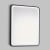 Prestige Nero Square LED Bathroom Mirror 700mm H x 500mm W