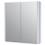 Prestige Purity Mirror Bathroom Cabinet 600mm Wide - Gloss White