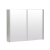 Prestige Purity Mirror Bathroom Cabinet 800mm Wide - Silver Oak