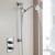 Prestige Viktory Thermostatic Dual Concealed Mixer Shower Adjustable Slide Rail Kit + Fixed Head