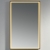 Prestige Winchcombe LED Bathroom Mirror with Touch Sensor 1000mm H x 600mm W - Brushed Brass Frame