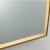 Prestige Winchcombe LED Bathroom Mirror with Touch Sensor 1000mm H x 600mm W - Brushed Brass Frame