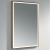 Prestige Winchcombe LED Bathroom Mirror with Touch Sensor 1000mm H x 600mm W - Brushed Brass Frame