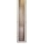 Purus Living Linear End Wet Floor Drain 800mm Wide Bronze Tile Grate