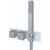 RAK Feeling Thermostatic Square Dual Outlet Concealed Shower Valve with Handset - White