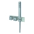 RAK Feeling Thermostatic Square Dual Outlet Concealed Shower Valve with Handset - Greige