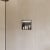 RAK Ingot Square Recessed Niche 300mm H x 300mm W with LED - Matt Black