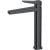 RAK Petit Square Tall Basin Mixer Tap Without Waste - Matt Black