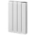 Reina Aron Die Cast Horizontal Electric Aluminium White Radiator