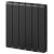 Reina Aron Die Cast Horizontal Electric Aluminium Black Radiator