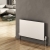 Reina Slimline Horizontal Designer Radiator 600mm H x 1200mm W Textured Matt White