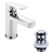 Sagittarius Latina Monobloc Basin Mixer Tap with Sprung Waste - Chrome