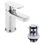 Sagittarius Latina Mini Mono Basin Mixer Tap with Sprung Waste - Chrome