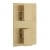 Sagittarius Ravenna Thermostatic Concealed Shower Valve with 2-Way Diverter Dual Handle - Brushed Brass