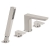 Sagittarius Ravenna 4-Hole Bath Shower Mixer Tap with Shower Handset Deck Mounted - Chrome