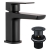 Sagittarius Ravenna Cloakroom Basin Mixer Tap with Sprung Waste - Matt Black