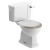 Signature Aphrodite Close Coupled Toilet with Lever Cistern - Matt Latte Soft Close Seat