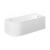 Signature Boost J-Shaped Curved Rectangular Acrylic Bath