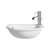 Signature Space Semi-Recessed Basin 490mm Wide - 1 Tap Hole