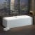 Trojan Solarna Rectangular Double Ended Bath 1700mm x 700mm - No Tap Hole (inc Leg Set)