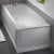 Twyford Celtic Single Ended Rectangular Bath 1500mm x 700mm 2 Tap Hole (inc Leg Set)