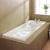 Verona Atlanta Tungstenite Single Ended Rectangular Acrylic Bath