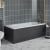 Verona Caymen Tungstenite Single Ended Rectangular Acrylic Bath