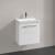 Villeroy & Boch Avento Wall Hung Vanity Unit LH with Basin 550mm Wide - Brilliant White with Chrome Handle