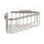 Villeroy & Boch Elements Tender Corner Wire Shower Basket 260mm Wide - Brushed Nickel Matt