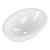 Villeroy & Boch Loop & Friends Oval Undermount Countertop Basin 430mm Wide - 0 Tap Hole