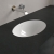 Villeroy & Boch Loop & Friends Oval Undermount Countertop Basin 430mm Wide - 0 Tap Hole