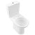 Villeroy & Boch O.novo Open Back Close Coupled Toilet with Push Button Cistern - Soft Close Seat