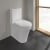 Villeroy & Boch O.novo Comfort Height Rimless Close Coupled Toilet with Push Button Cistern - Soft Close Seat