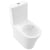 Villeroy & Boch O.novo Comfort Height Rimless Close Coupled Toilet with Push Button Cistern - Soft Close Seat