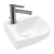 Villeroy & Boch Subway 3.0 Wall Hung Corner Basin 320mm Wide 1 Tap Hole - White Alpin