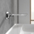 Villeroy & Boch Subway 3.0 Wall Mounted Basin Mixer Tap without Waste - Chrome