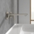 Villeroy & Boch Subway 3.0 Wall Mounted Basin Mixer Tap without Waste - Brushed Nickel Matt