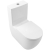 Villeroy & Boch Subway 3.0 Rimless TwistFlush Close Coupled Toilet with Push Button Cistern Side/Rear Entry - Soft Close Seat