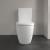 Villeroy & Boch Subway 3.0 Rimless TwistFlush Close Coupled Toilet with Push Button Cistern Side/Rear Entry - Soft Close Seat