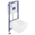 Villeroy & Boch ViPro 2.0 Frame Bundle with Venticello WH Toilet and White Flush Plate