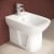 Vitra S20 Back to Wall Bidet 360mm Wide 1 Tap Hole