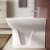 Vitra S20 Back to Wall Bidet 360mm Wide 1 Tap Hole