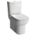 Vitra S20 Close Coupled Toilet Closed Back Push Button Cistern - Standard Seat