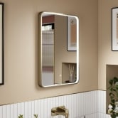 Brushed Brass Bathroom Mirrors & Cabinets