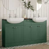 Signature Malmo Sage Green Fitted Bathroom Furniture